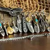 Vintage Eagle Feather Necklace