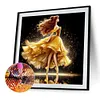 Diamond Painting-DIY Full Round Drill Dancing Princess