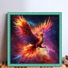 (Multi Style)Colorful Bird-Full Embroidery 2 Strands 18CT Stamped Cross Stitch-35*35CM