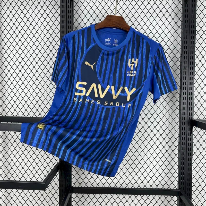 2025-2026 Al Hilal Club World Cup Home Football Shirt 1:1 Thai Quality Maxi Kit