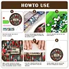 (US Local)DIY Outdoor Fishing Diamond Art Pendant Window Hanging Art for Home