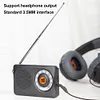 AM FM Radio with Loud Speaker Headphone Jack Pocket Radio Battery Operated Radio