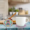 Diamond Painting Coaster DIY Animal Cup Cushion Table Placemat(8 Piece Set 1 Rack)