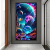 Diamond Painting-DIY Full Round Drill Mountain Scenery(70*40 CM)