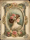 Vintage Victorian-Full Round Diamond Painting 40*60cm