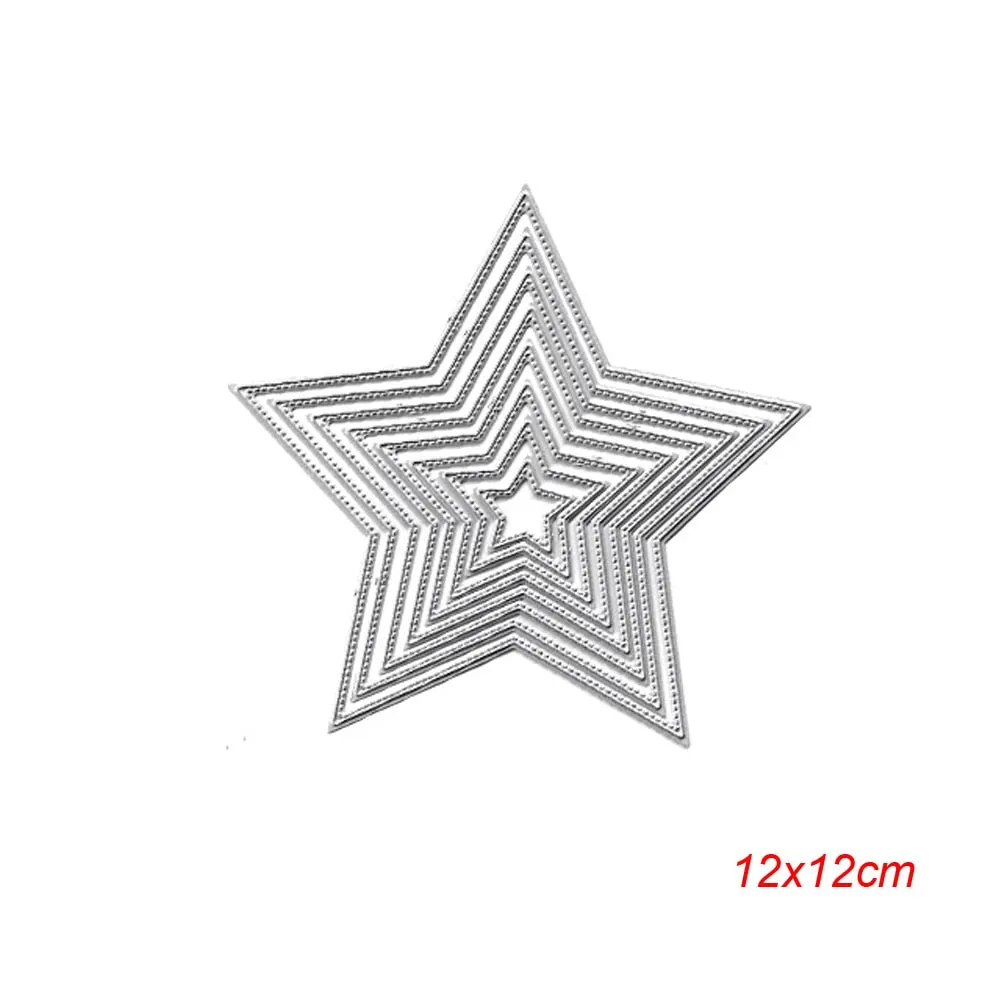 Metal Cutting Dies Curves Border Frames Square DIY Scrapbooking Card Album Making Embossing Punch Craft Diecuts New 2019