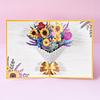 Flower Bouquet-Pop Up Greeting Card
