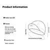 Helmet Cycling Cap Breathable Sports Hat Motorcycle Skull Cap for Skiing Cycling