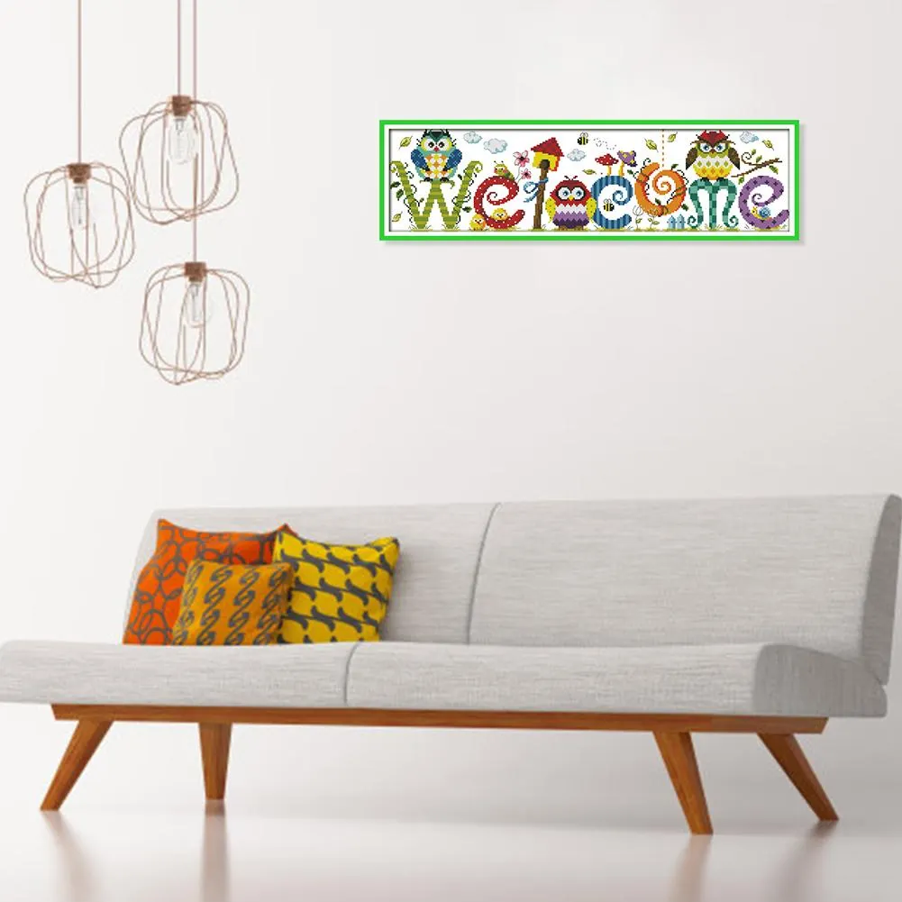Cross Stitch - Welcome(58*17cm)