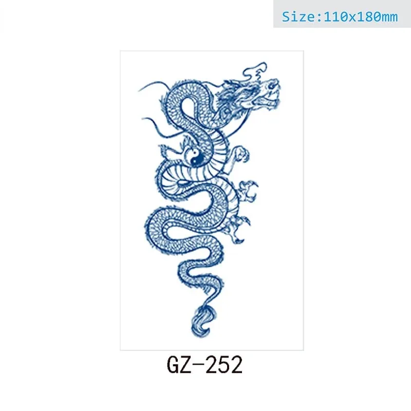 Juice tattoo stickers Net celebrity tattoo stickers lasts 15 days Herbal semi-permanent tattoo stickers