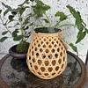 Solar Lantern Outdoor Hanging Lantern Light IP44 Waterproof with Handle for Yard