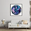 (Counted/Stamped) Pterosaur - 18CT Cross Stitch 20*20cm/7.87*7.87in