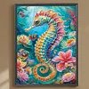 (US Local)Seahorse-Special Shaped Diamond Painting Kit