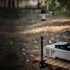Camping Light Holder Aluminum Alloy Portable Lamp Bracket for Outdoor Garden BBQ