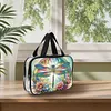 DIY Diamond Art Rhinestone Makeup Bag Crystal Transparent PVC Storage Pack Kit