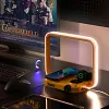 Mobile Phone Earphone Watch 3 in 1 Wireless Charger RGB Colorful Light Multi-Function Atmosphere Light Smart Night Light