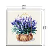 Flower-11CT Stamped Cross Stitch Kit(37*37cm)