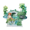 >SALE<Acrylic Arch Bridge Pond Desktop Diamond Art Kits for Home Office Decor