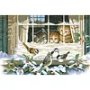 Cat - 9CT Full Beaded Cross Stitch Kit(71x46cm)
