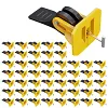 50/100 Pi&egrave;ces Carrelage positionnement leveler carrelage pose outil avec broches de 1,5 mm