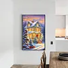 Diamond Painting-DIY Full Round Drill Christmas Eve(60*40 CM)
