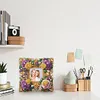 Acrylic Special Shape Flower Diamond Painting Picture Frame Kit