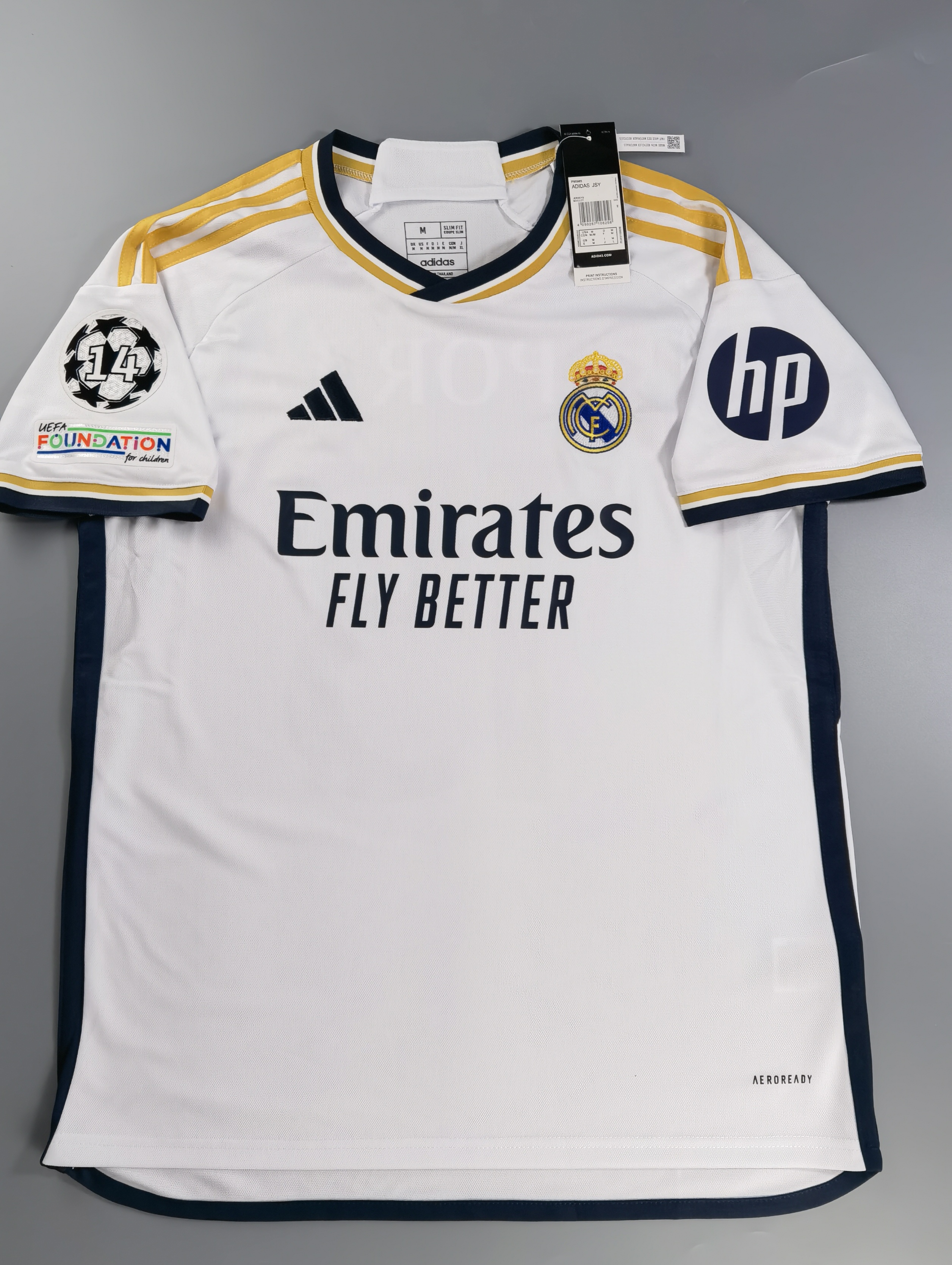 2023-2024 Real Madrid home Football Shirt 1:1 Thai Quality
