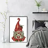 Strawberry Gnome -  11CT Partial Beaded Cross Stitch Kit(25x35cm)