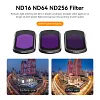 NEEWER Filter Suitable For DJI Pocket3 Magnetic Filter Set Black Soft Filter ND Filter CPL Polarizing Filter UV Protection Anti-Light Pollution DJI Camera Accessories