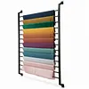 [US Local Warehouse] 13 Rolls Vinyl Roll Holder with Adjustable Hanging Rod for Wallpaper Window Film