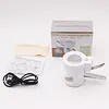 Nail Clipper with Magnifier and LED Light Portable Nail Cutter Fingernail Cutter
