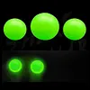 1000pcs/box Luminous Fishing Beads Hard Plastic Round Glow Beads Fishing Stopper