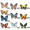 DIY Embroidered Butterfly Brooch Embroidery Butterfly Lapel Pin Clothes Decoration for Backpack Pants T-Shirt Jacket Bags Dress Jeans