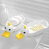 1Pcs Duck Shape Soap Box Cartoon Soap Dish Drainable Soap Holder Soap Container Soap Dish for Tray Bathroom Accessories