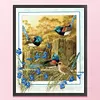 (Multi Style)Retro Poster Landscape-Full Embroidery 3 Strands 11CT Counted Cross Stitch-40*60CM-Large Size