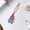 6Pcs DIY Diamond Painting Flag Goblin Keychain