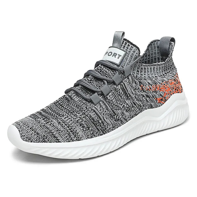 Mesh Men Casual Shoes Breathable Summer Mens Sneakers Trend Lightweight Black Walking Big Size Man Tenis Shoe Zapatillas Hombre