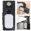 Ear Clip Headlamp Rechargeable LED Headlight with Motion Sensor Head Flashlight