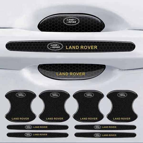 Carbon Fiber Car Door Handle Cup Cover (4PCS)