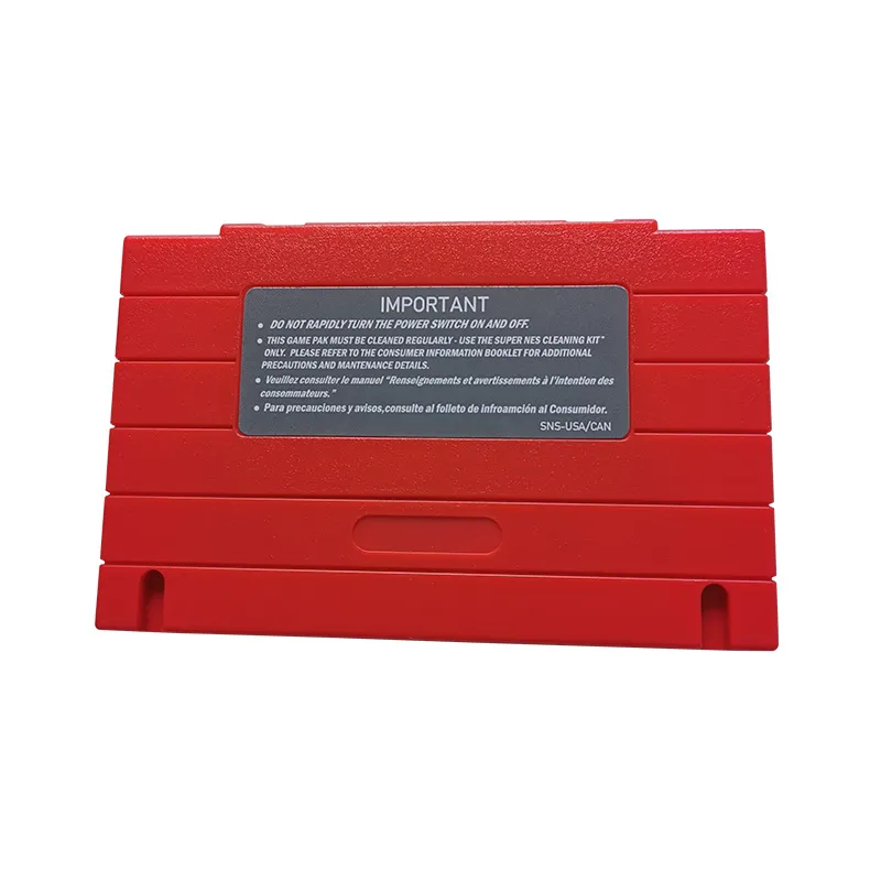 16 Bit Game Card - Super 100 in 1 Classic Collection SNES Multicart Super NES Games Cartridge for Retro SNES Game Console | English Language NTSC US Version