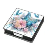 Blue Butterflies PU Diamond Painting Notecard Box 5D DIY Diamond Art Note B