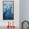 Peacock-Full Square Diamond Painting