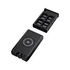 JJC Memory Card Reader 3 in 1 Portable Travel UHS-II SD MicroSD Card Case Holder Type-C USB 3.1 Data Cable External Card Reader Adapter with USB C to USB Lighting OTG Adapter Converter