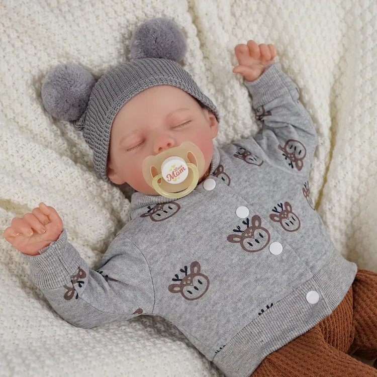 Babeside Sleeping Reborn Baby Twinnie 17" Little Infant Boy Healing of the Heart