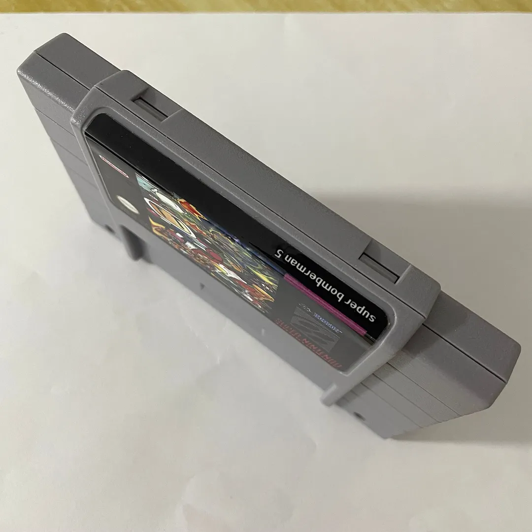 Super Bomberman 5 SNES For Super Nintendo Entertainment System - 16 Bit US Version Game Cartridge