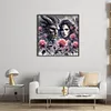 Beauty And Beast-11CT Stamped Cross Stitch 50*50cm/19.69*19.69in