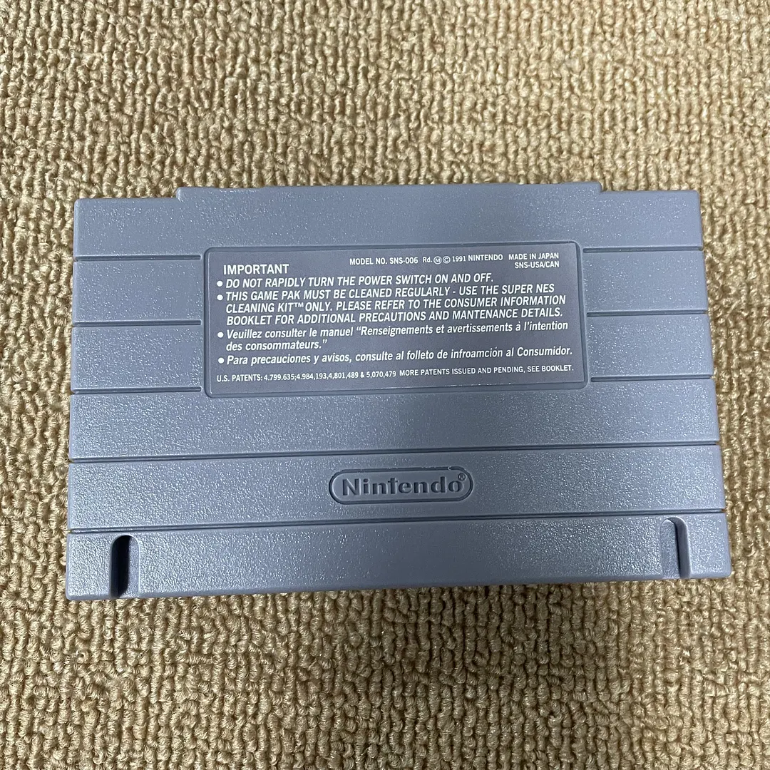 Futebol Brasileiro 96 - For Super Nintendo SNES - 16 Bit Game Cartridge