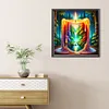 Diamond Painting-DIY Full Round Drill Forest Candle
