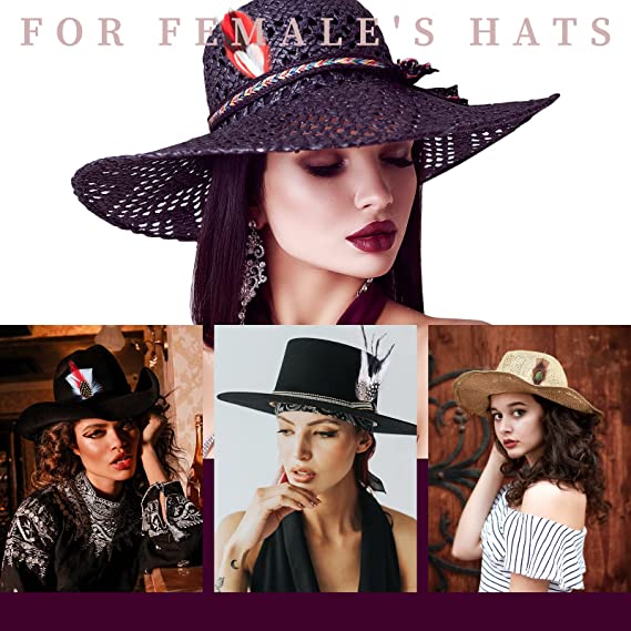Guinea Fowl Feather Accessories for Hats
