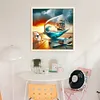 Blackjack Sailing-11CT Stamped Cross Stitch 40*40cm/15.75*15.75in